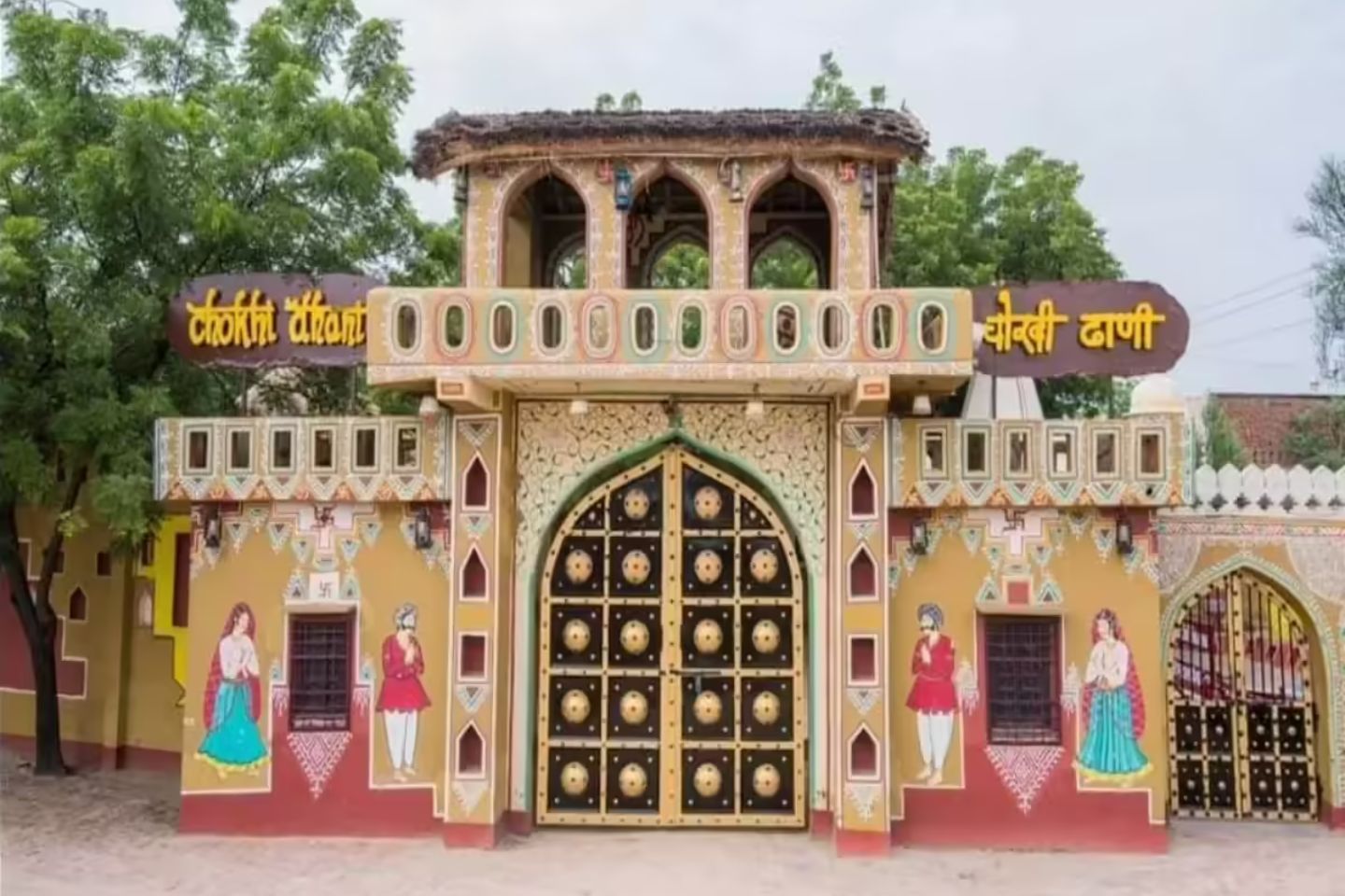 Experience the culture at Chokhi Dhani